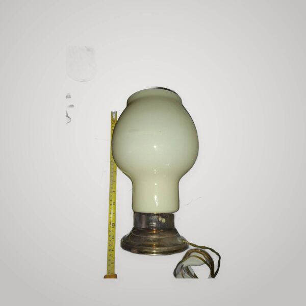 Lampe de Table Ans 70 Champignon Murano Beige Vintage 70S Table Lampe Mushr