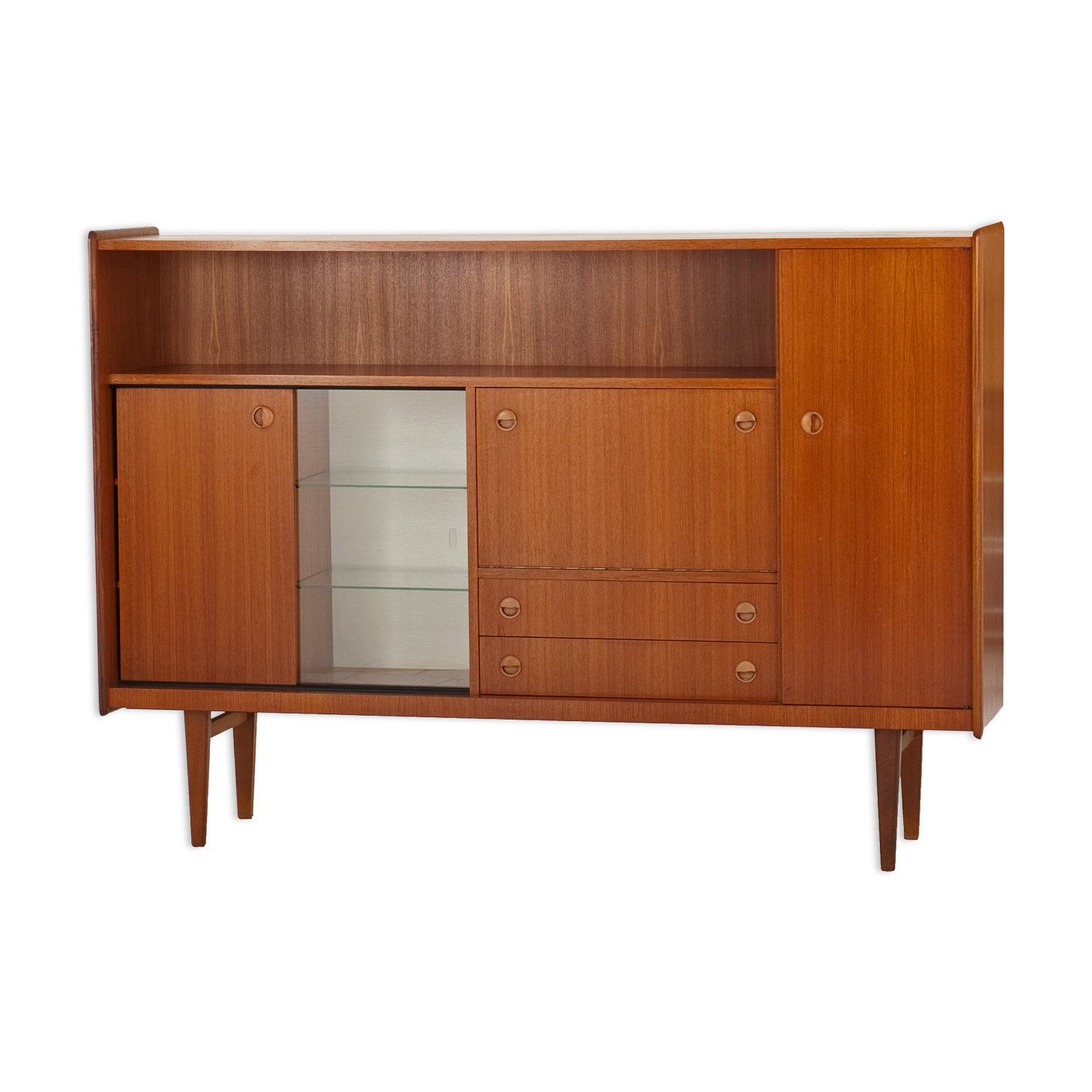 Scandinavian teak buffet LB year 60