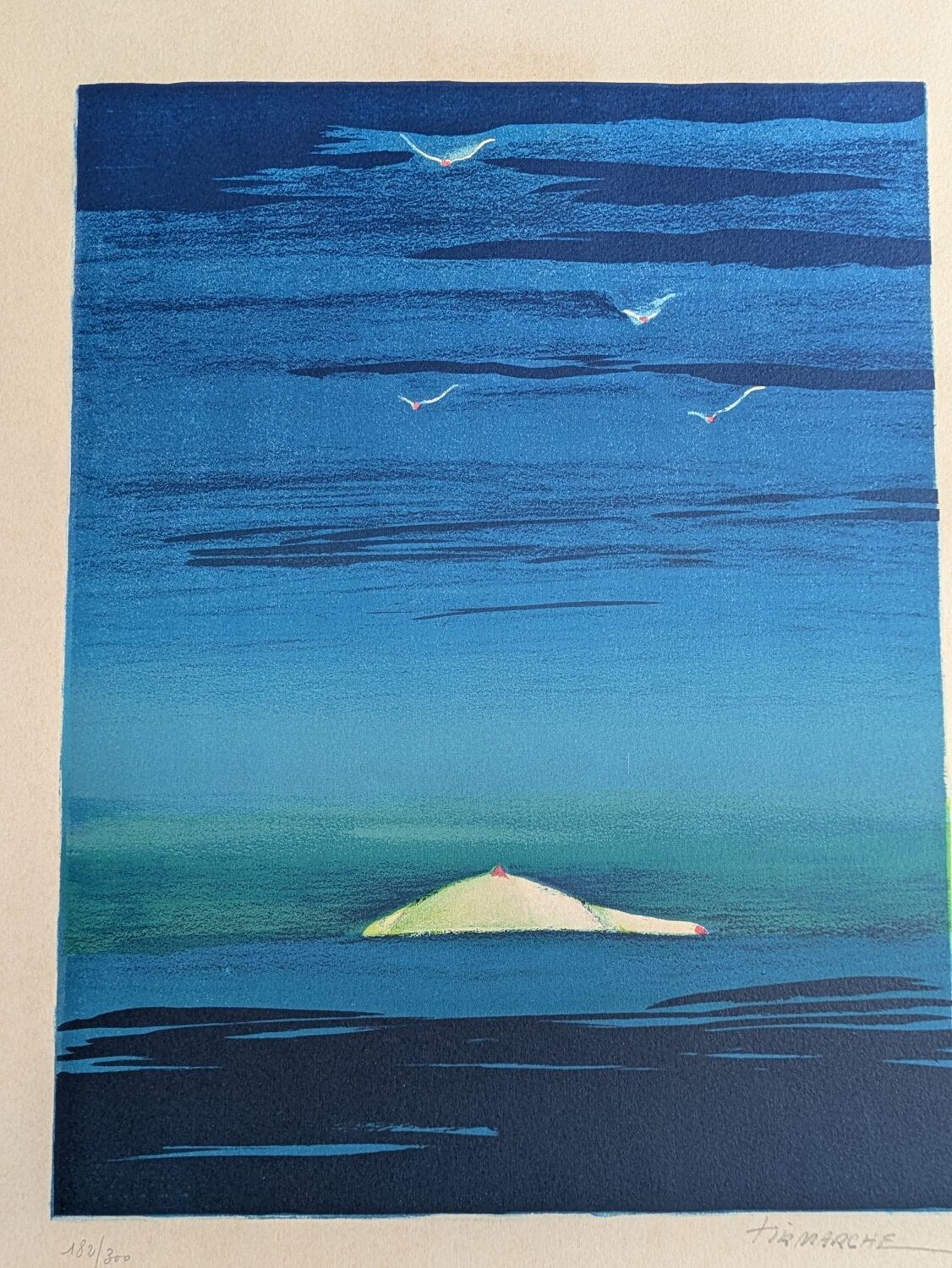 Silkscreen by Maurice Tirmarche