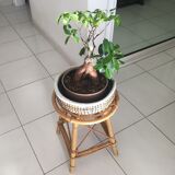Stool wicker