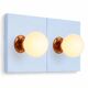 Apply 2 cement tile lights.