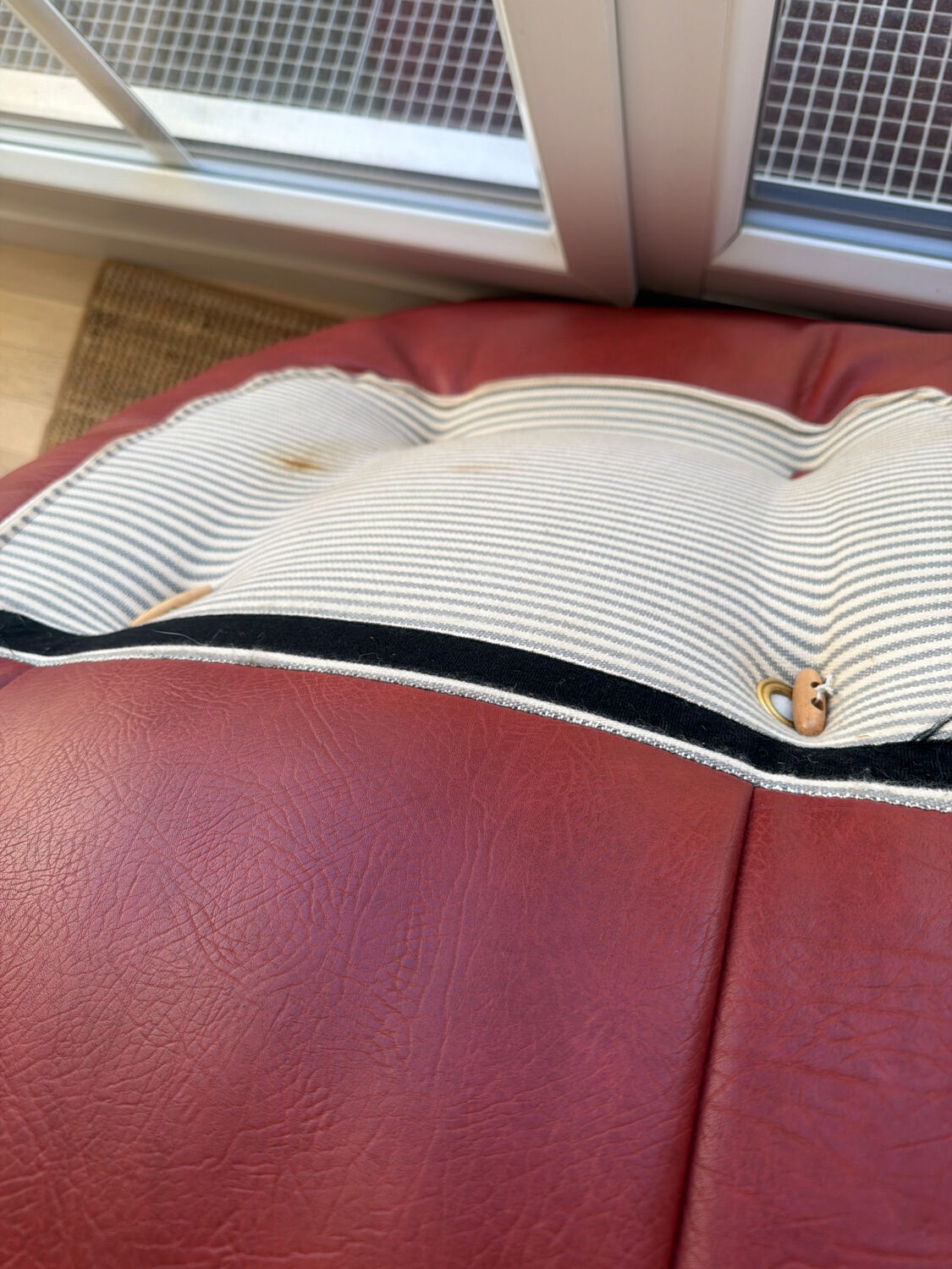 Marsala armchair, Ligne Roset, PU leather