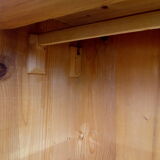 English pine cabinet