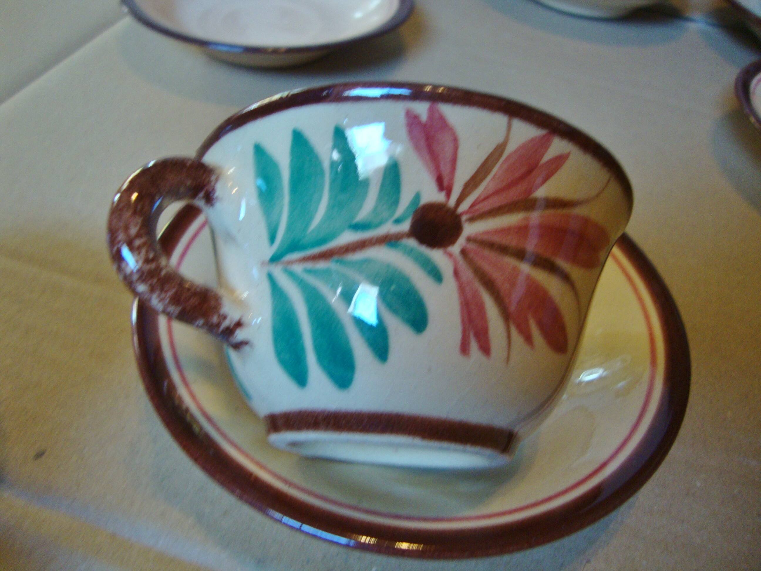 Old coffee service keraluc quimper