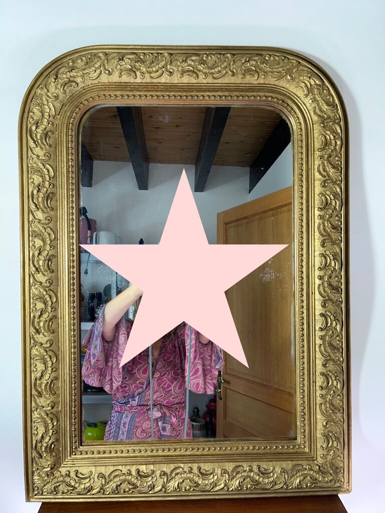 Mirror Louis Philippe Antique XIX th France