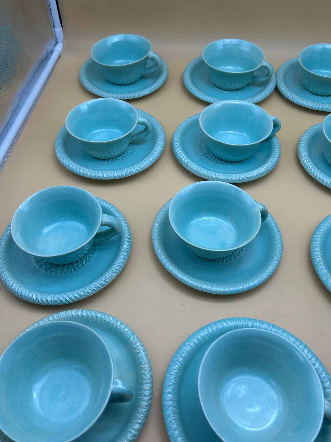 Tea service signed C.Esteban Paris