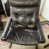 Set of 4 "Siesta" armchairs and ottoman by Ingmar Relling
