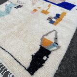 Berber carpet azilal 210×300 cm