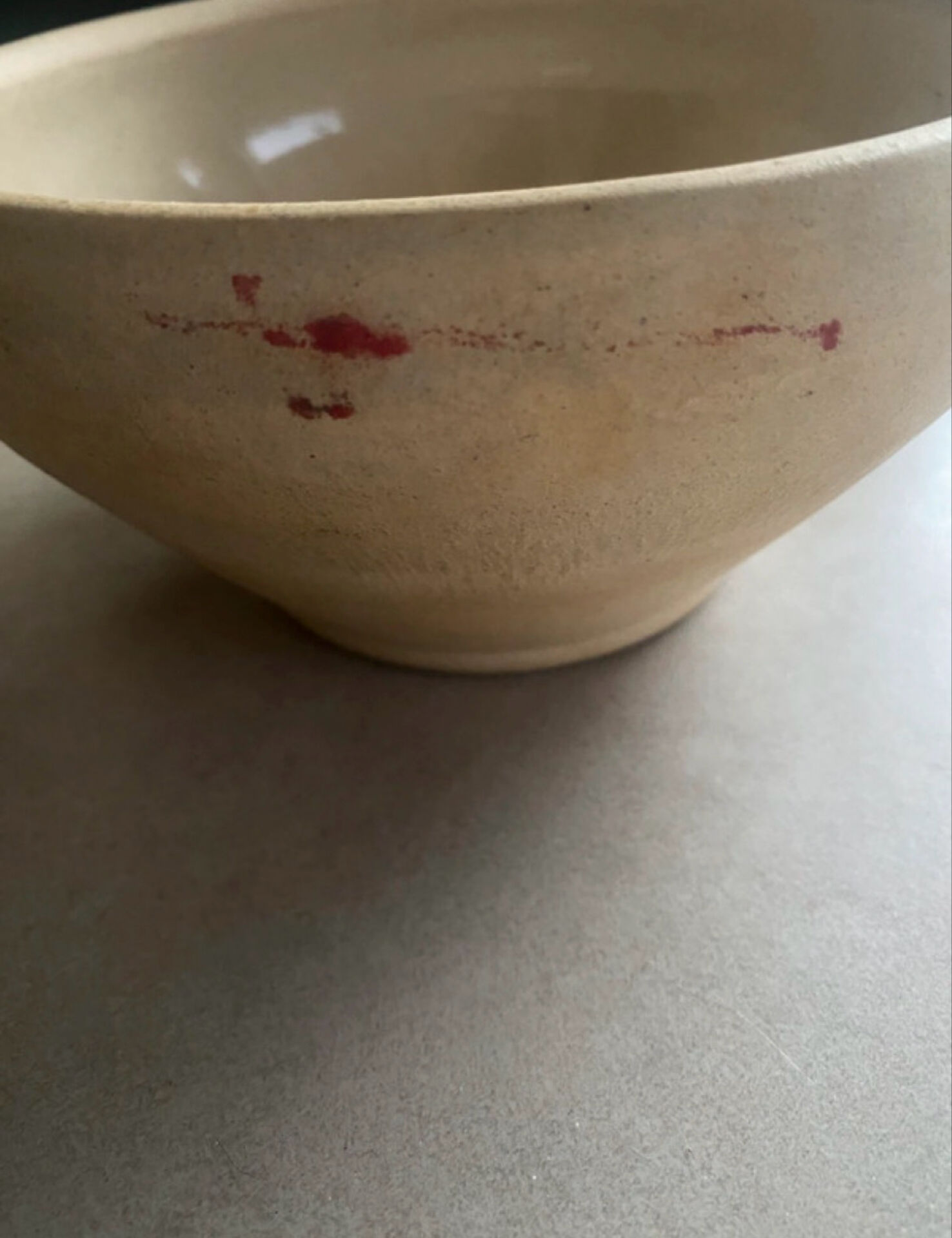 6 Small Antique Glazed Stoneware Bowls in Digoin Style