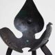 Natural design iron candlestick