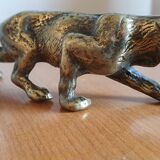 Statuette paper press panthère 70s