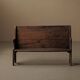 Farm bench in solid wood, Art-Populaire, 19th century