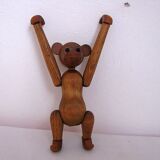 Figurine de singe en teck Danemark 1970