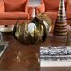 Lotus flower brass floor/table lamp, attr. Bottega Gadda, Italy, 1970