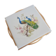 Dish coaster mettlach vintage peacock patterns