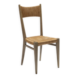PAIR OF STRAW CHAIRS, GENEVIÈVE PONS, 1950s