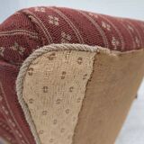 1960s, Danish 3-seater sofa, red furniture wool, beech wood.