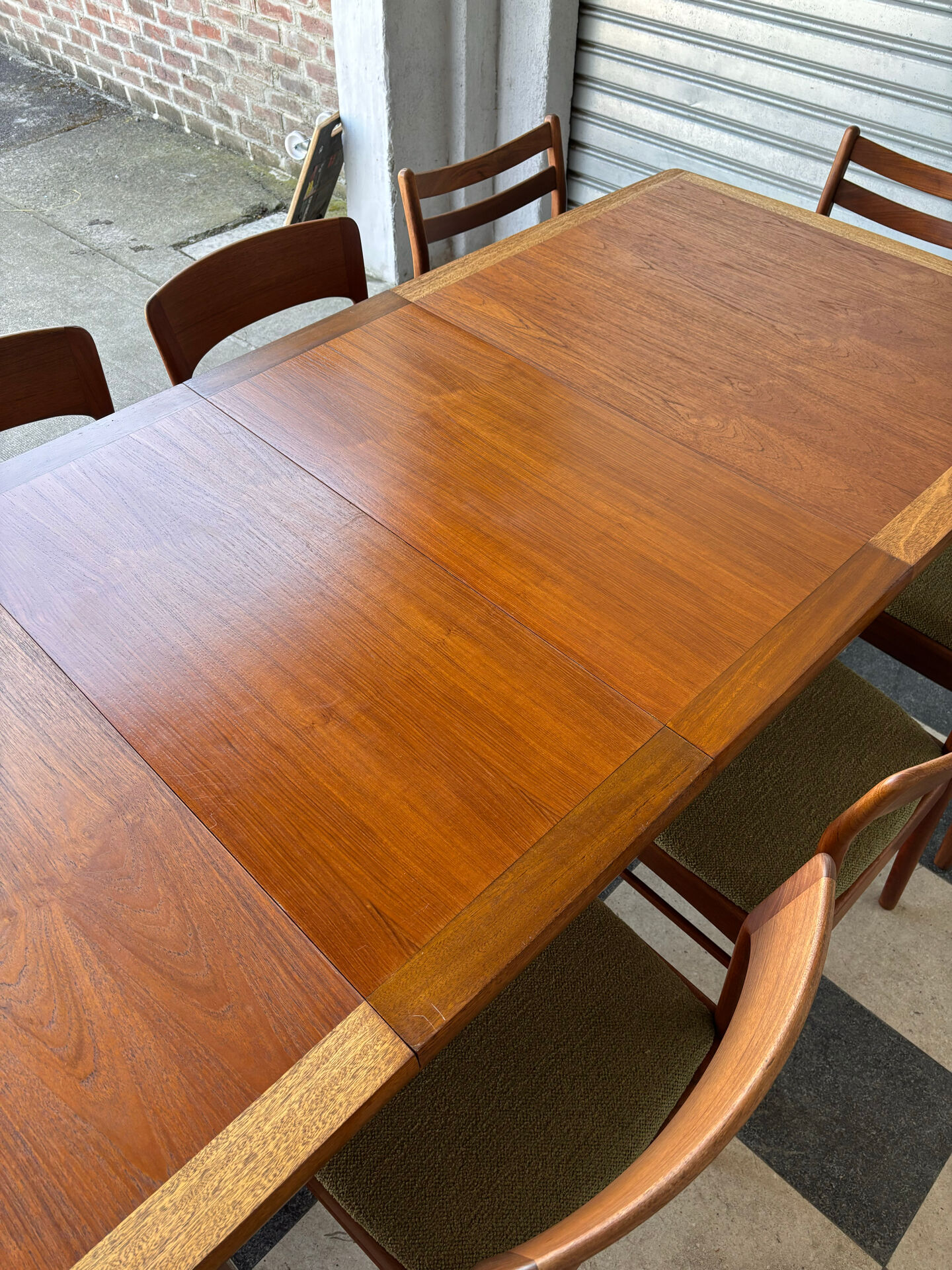 Grande table vintage