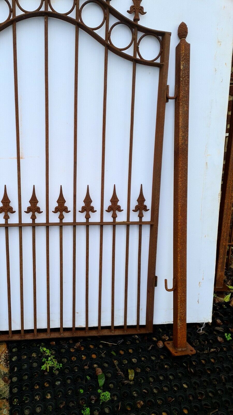 Wrought iron gate