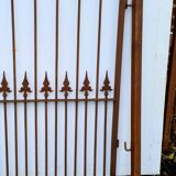 Wrought iron gate