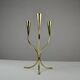 Polished Brass Candelabra by Gunnar Ander for Ystad-Metall, Sweden 1960s