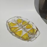 vintage dish Walther Kristallglas