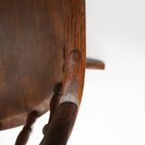 English style swivel-base “captain” desk chair, ca. 1850