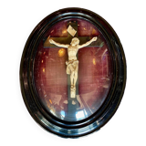 Large domed frame Christ Napoleon 3