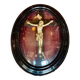 Grand cadre bombé christ napoleon 3