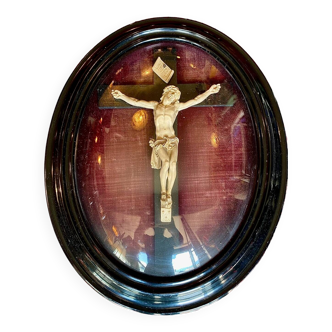 Large domed frame Christ Napoleon 3