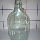 5L glass bottle with stirrup cap