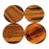 Set of 4 Retro Vintage Danish Rosewood Dinner Plates Camping Mid Century 60s 70s