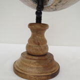 adorable little wooden foot world map