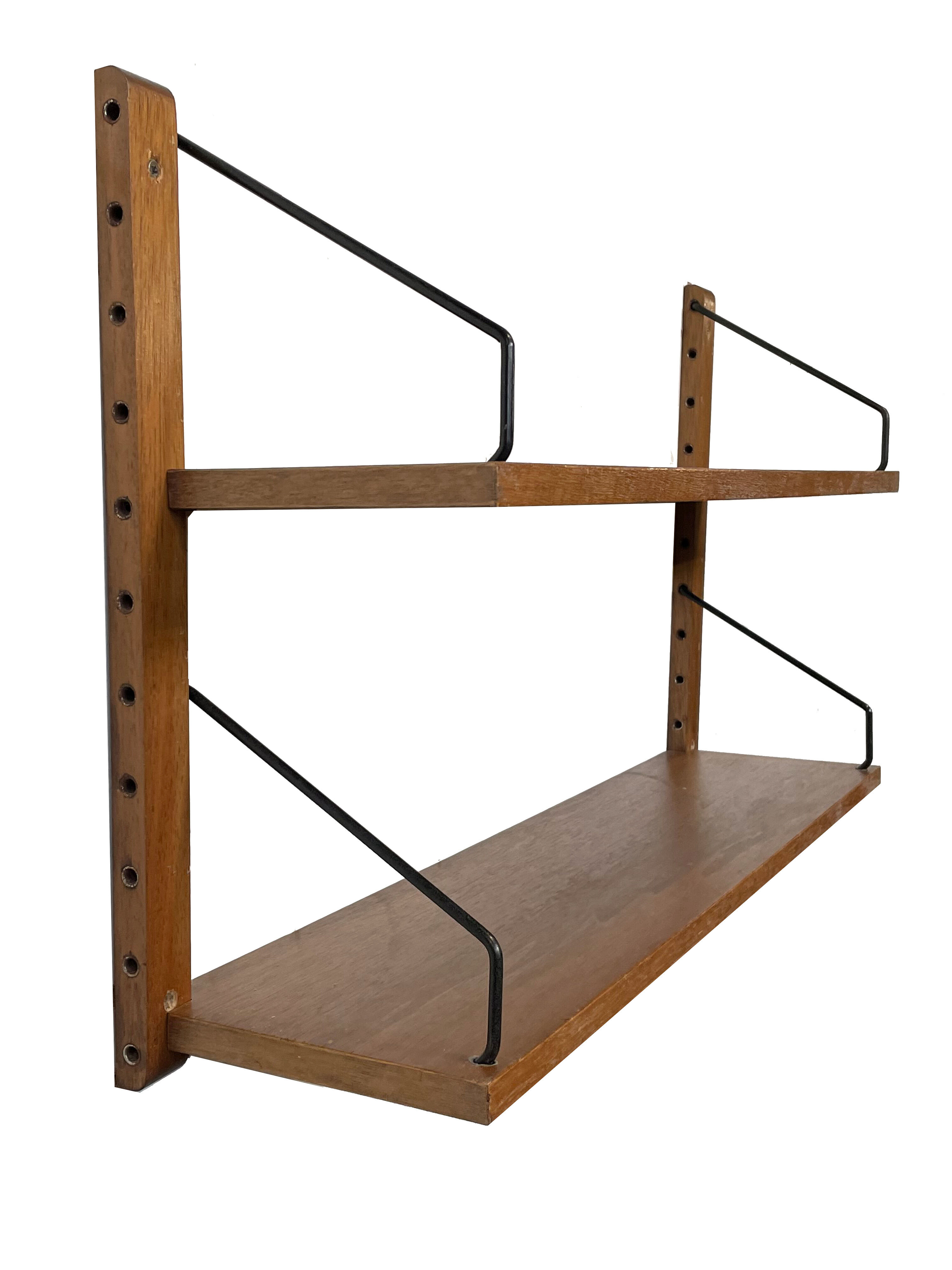 Vintage wall unit Poul Cadovius Danish design compact