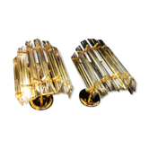 Venini wide pair of appliques with support