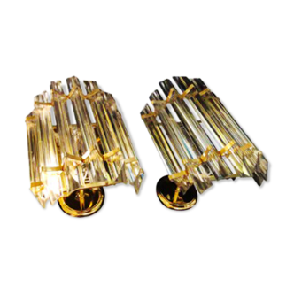 Venini wide pair of appliques with support