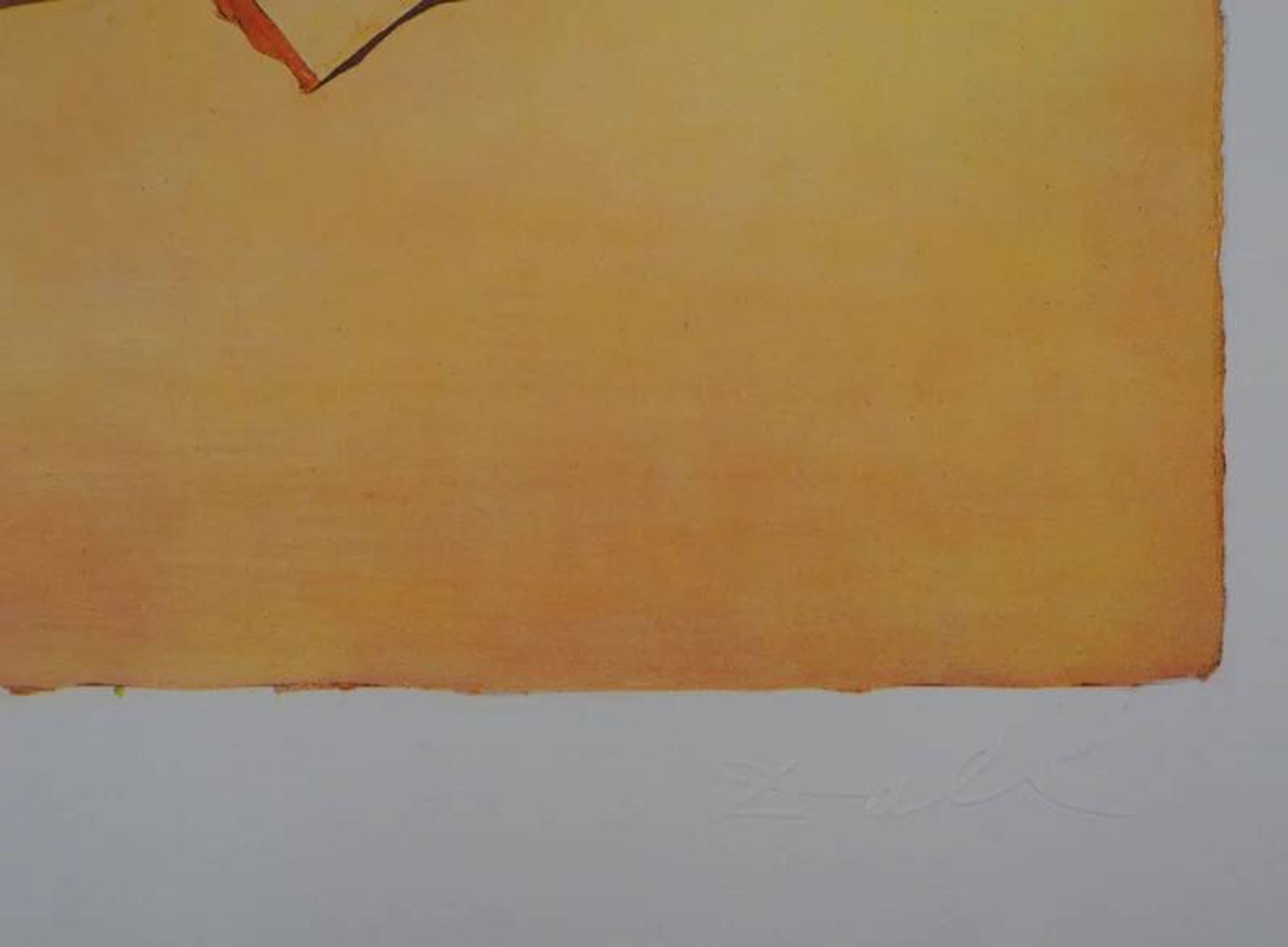 Salvador Dali: Roussillon, SNCF (Butterfly Suite small model), signed original lithograph.
