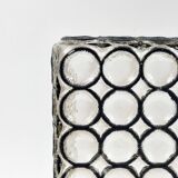 Pair of Mid-Century Modern Glass Ceiling Lights from Limburg, 1960s/1970s