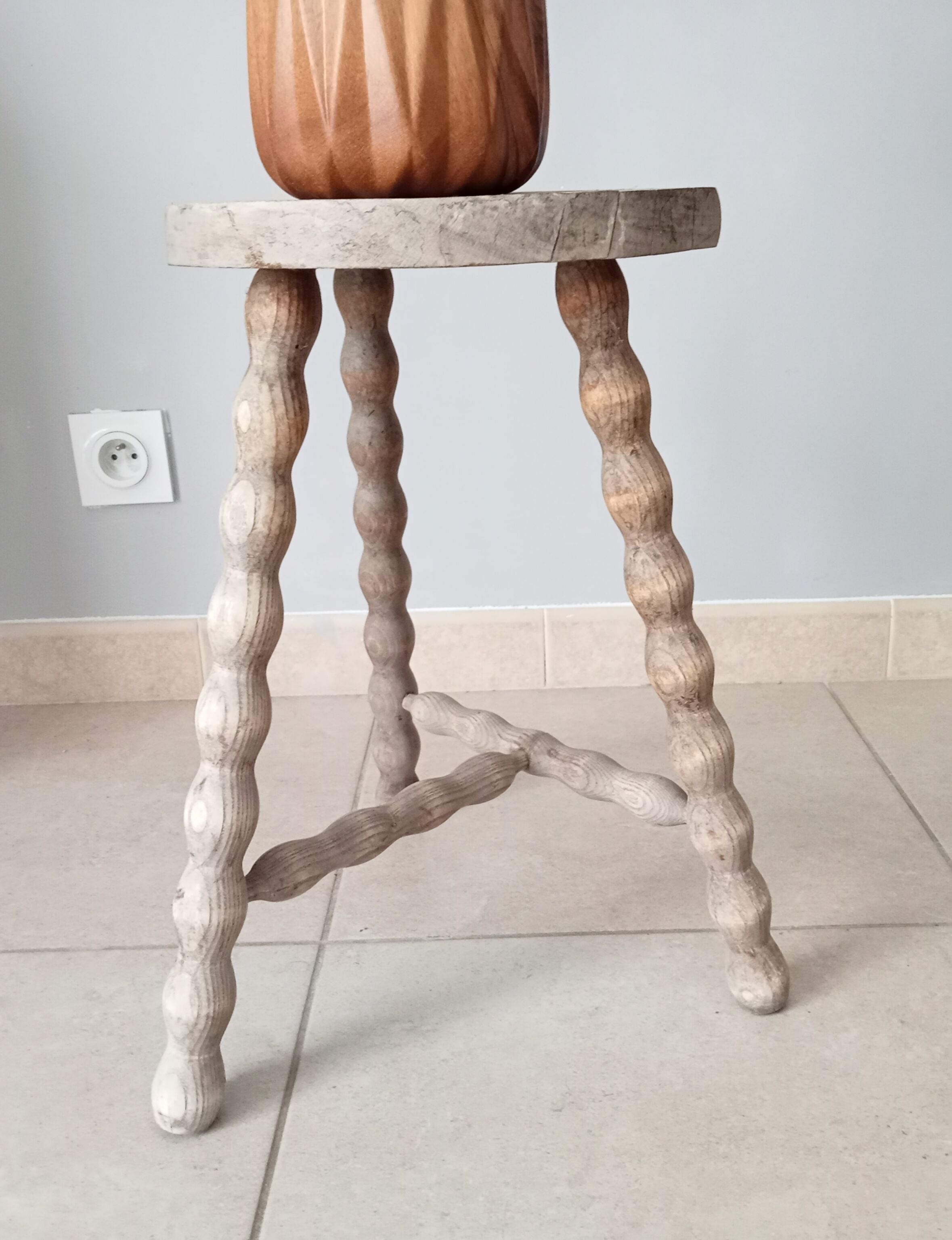 Old farmhouse stool
