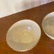 2 Violet Bowls Porcelain by Chauvigny Deshoulières