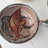Caquelon poisson Vallauris