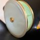 Lunel ceiling light / Porthole / Brass, perforated metal and glass