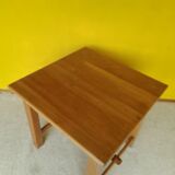 Small farmhouse table in old oak