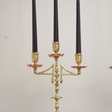 Pair of Arts and Crafts candle holders
