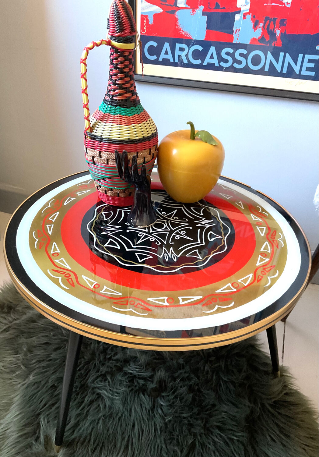 Coffee table, vintage side table