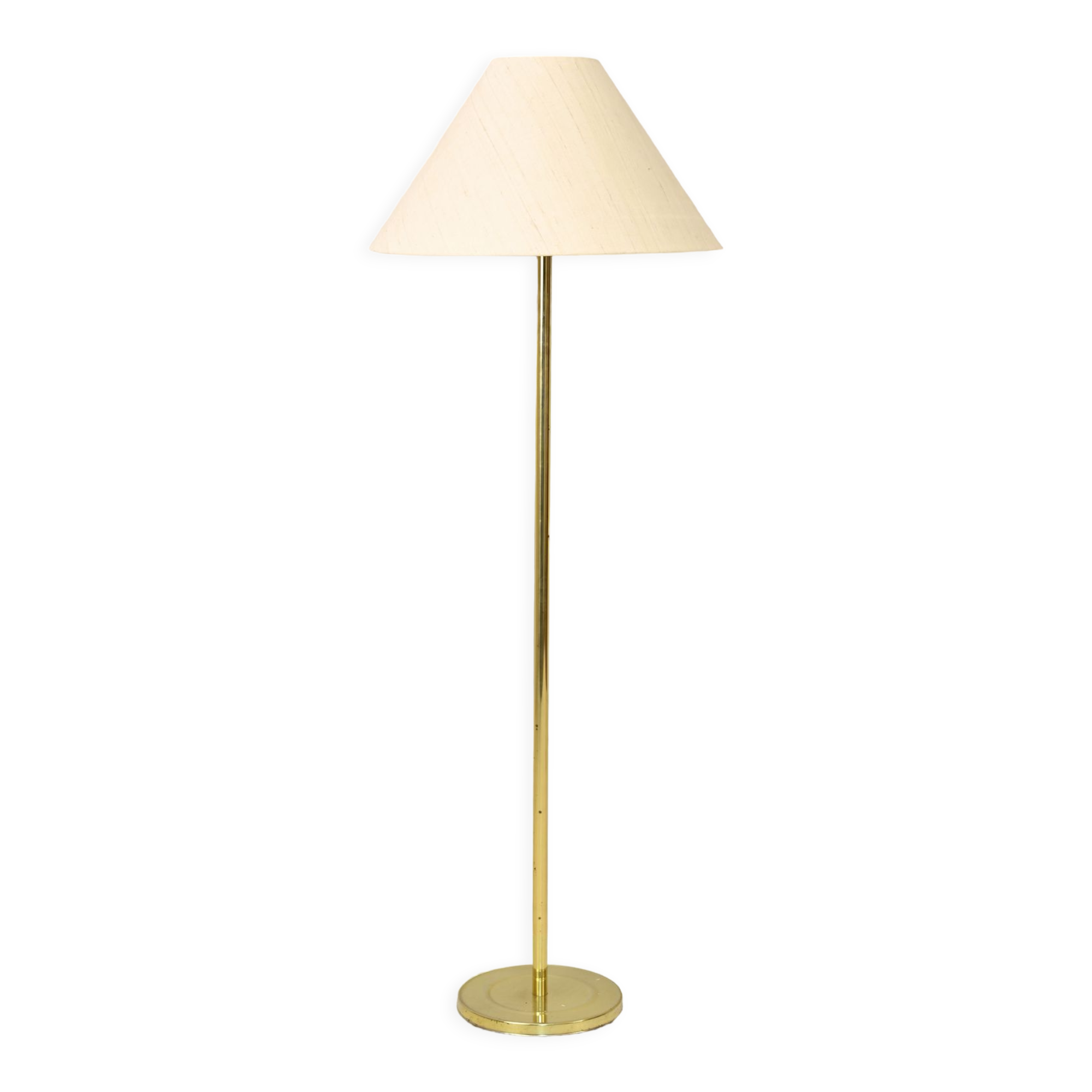 Vintage floor lamp with gold base