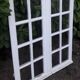 Oak window H96,8xL80,5cm old small tiles