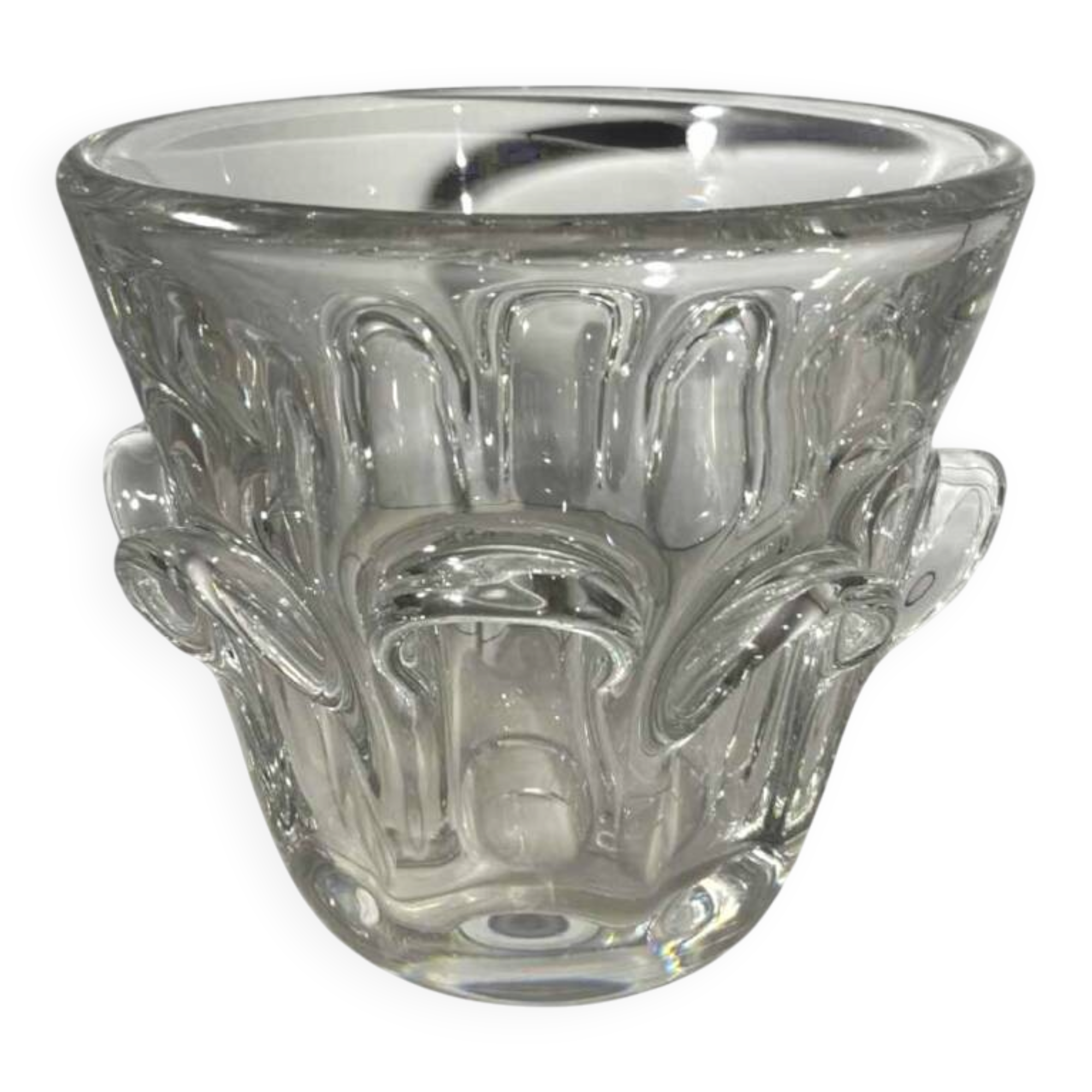 Antonio & Guido Bon / Val Saint Lambert, crystal champagne bucket, ca 19