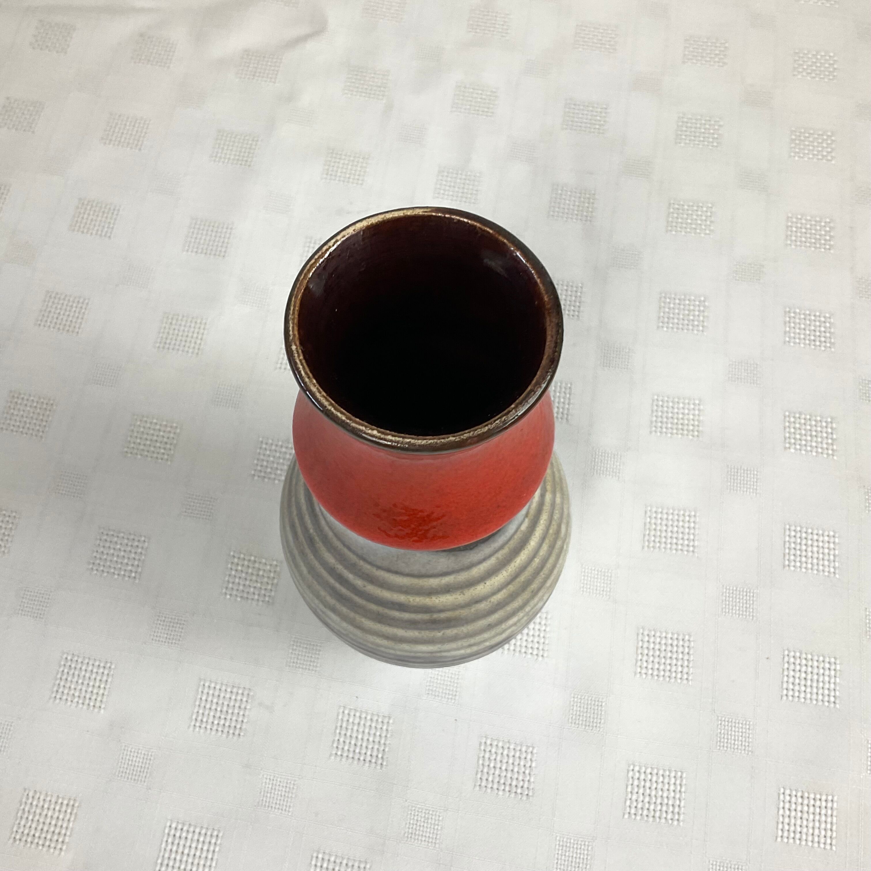 Kera Glas ceramic vase Bay West Germany