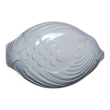 Plat poisson avec couvercle en céramique de Sarreguemines